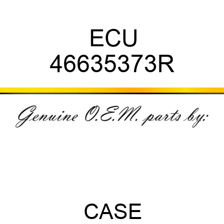 ECU 46635373R