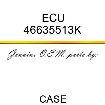 ECU 46635513K
