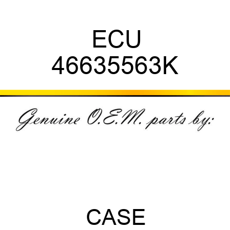 ECU 46635563K