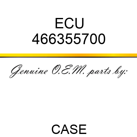 ECU 466355700