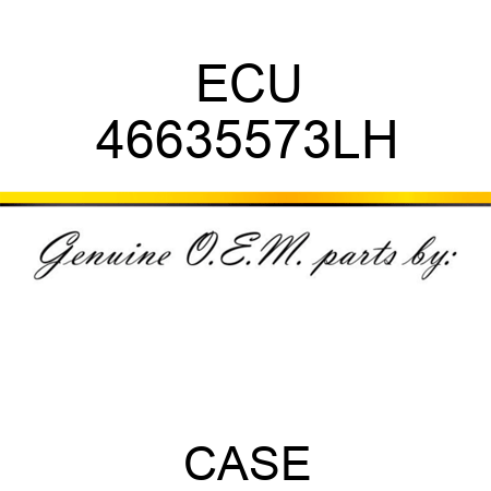 ECU 46635573LH