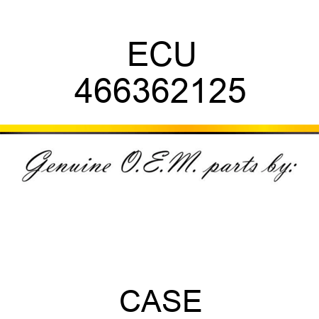 ECU 466362125