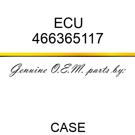 ECU 466365117