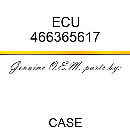 ECU 466365617