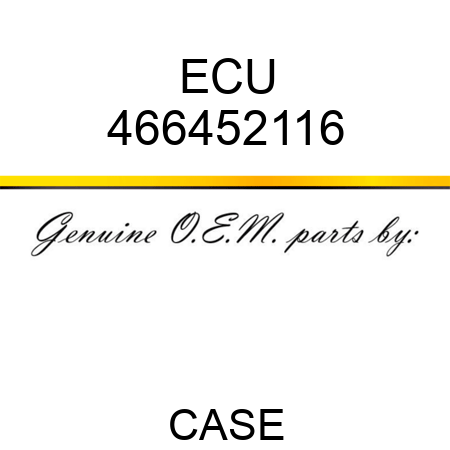ECU 466452116