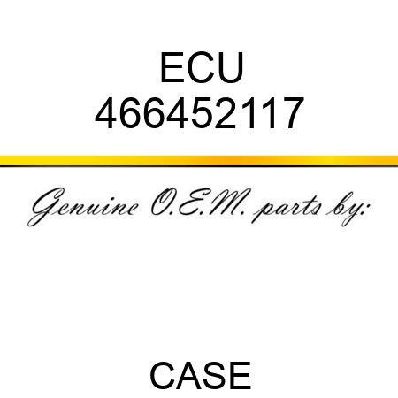 ECU 466452117