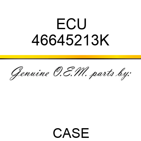 ECU 46645213K