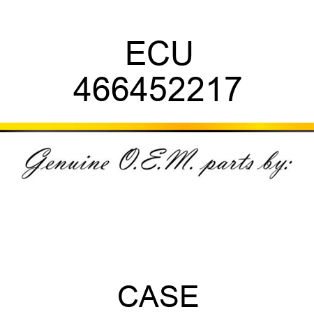 ECU 466452217