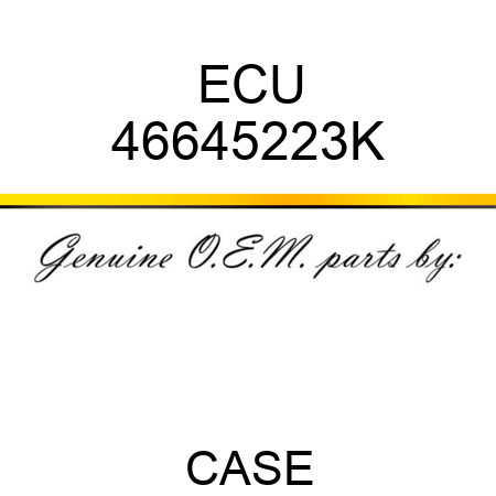 ECU 46645223K