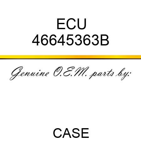 ECU 46645363B