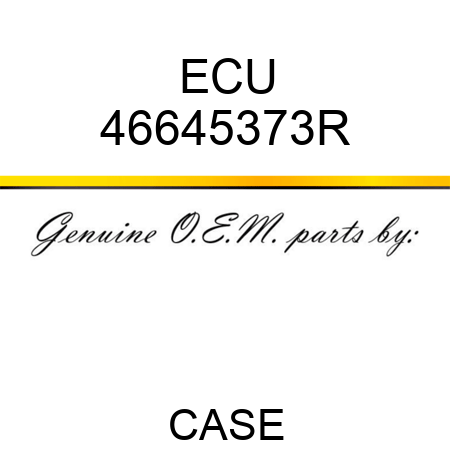 ECU 46645373R