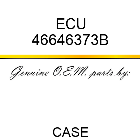 ECU 46646373B