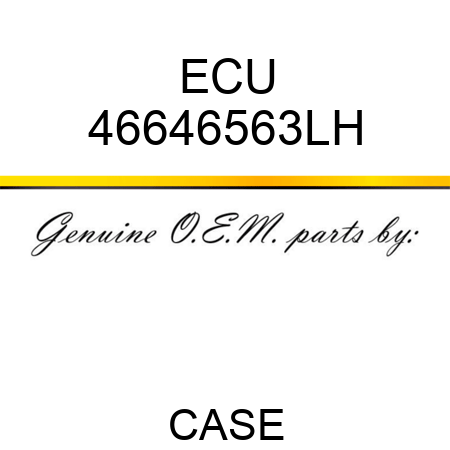 ECU 46646563LH