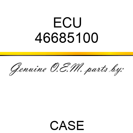 ECU 46685100