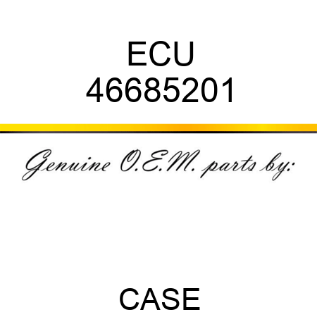 ECU 46685201