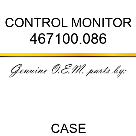 CONTROL MONITOR 467100.086