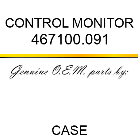 CONTROL MONITOR 467100.091