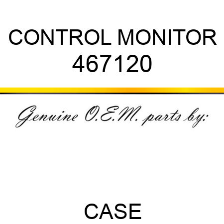CONTROL MONITOR 467120