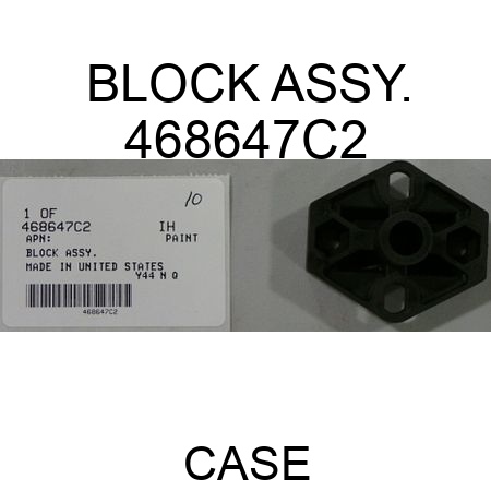 BLOCK ASSY. 468647C2