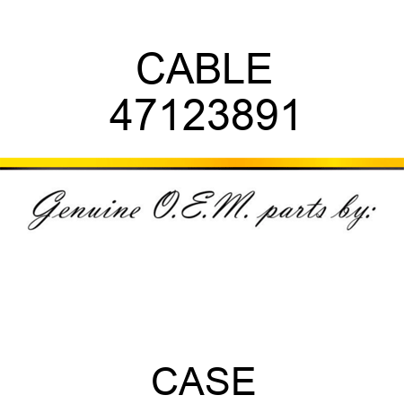 CABLE 47123891