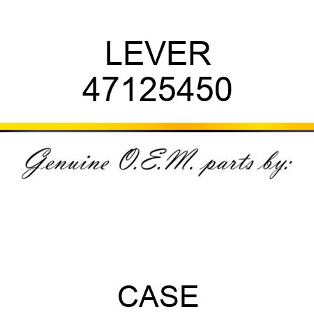 LEVER 47125450