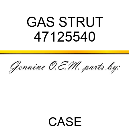 GAS STRUT 47125540