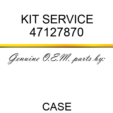 KIT, SERVICE 47127870