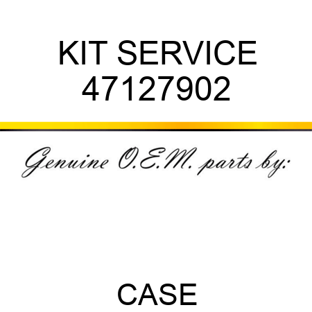 KIT, SERVICE 47127902