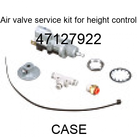 Air valve service kit for height control 47127922