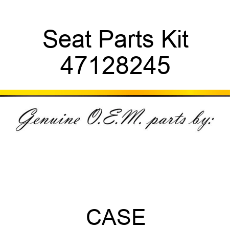 Seat Parts Kit 47128245