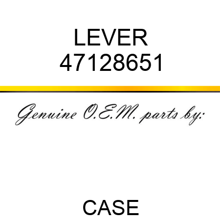 LEVER 47128651
