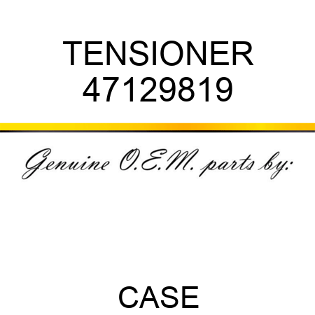 TENSIONER 47129819