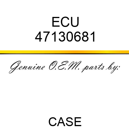 ECU 47130681