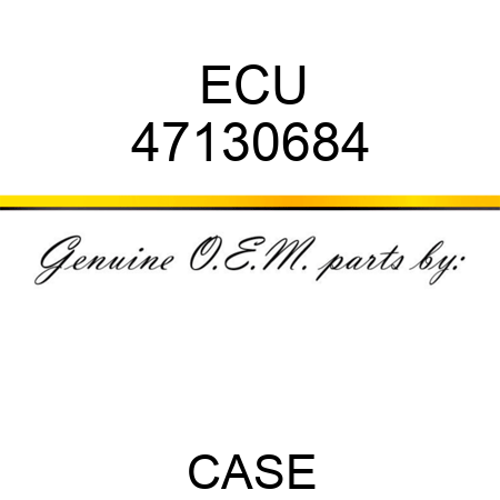 ECU 47130684