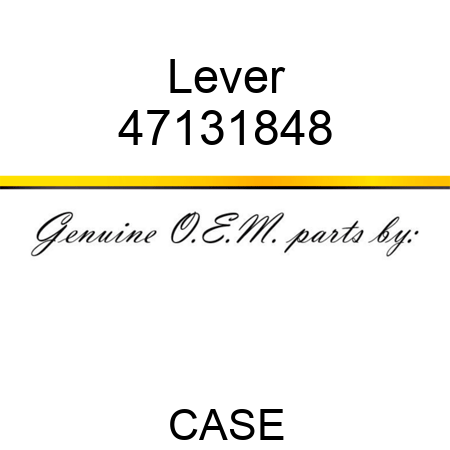 Lever 47131848