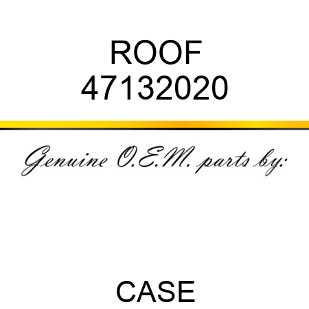 ROOF 47132020