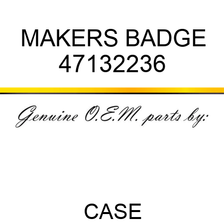 MAKERS BADGE 47132236