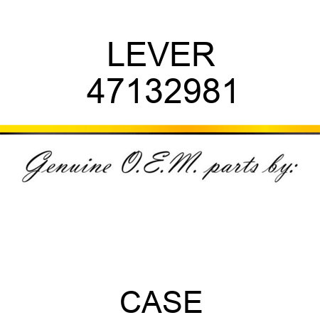 LEVER 47132981
