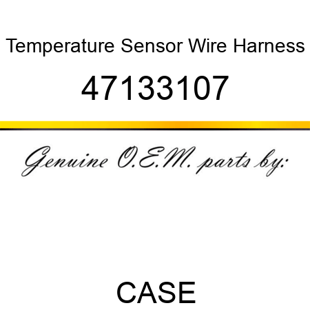 Temperature Sensor Wire Harness 47133107