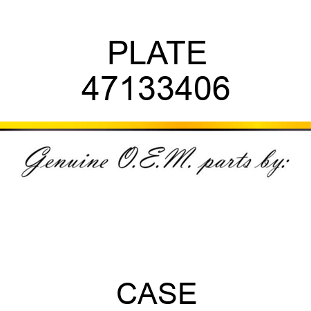 PLATE 47133406