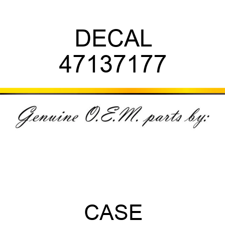 DECAL 47137177