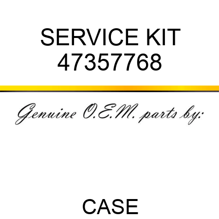 SERVICE KIT 47357768