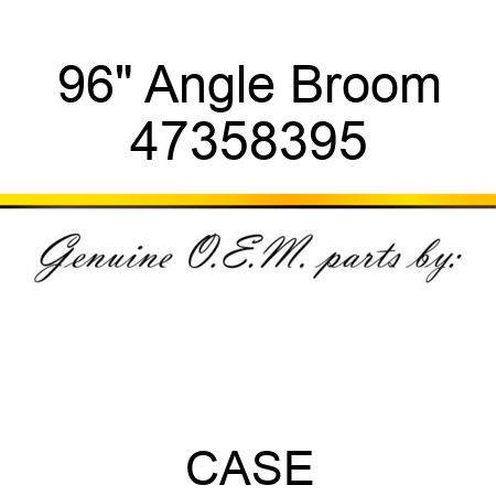 96" Angle Broom 47358395