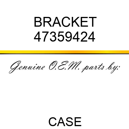 BRACKET 47359424