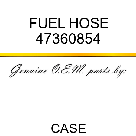 FUEL HOSE 47360854