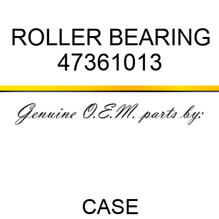 ROLLER BEARING 47361013