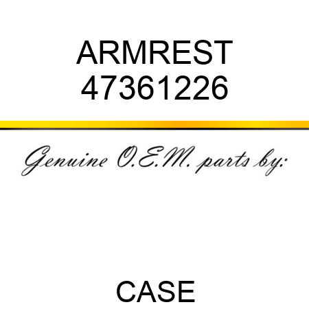 ARMREST 47361226