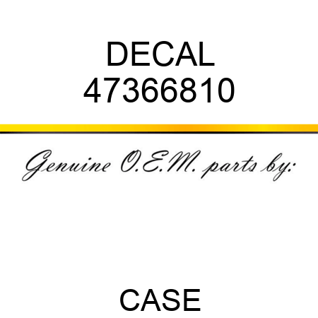 DECAL 47366810