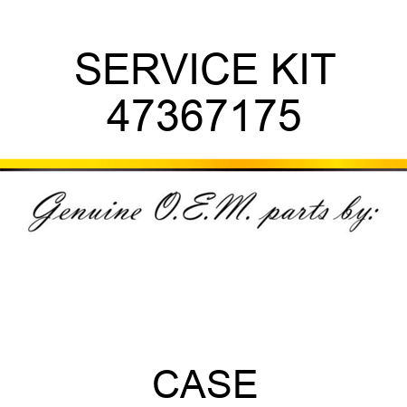 SERVICE KIT 47367175