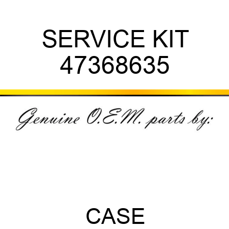 SERVICE KIT 47368635